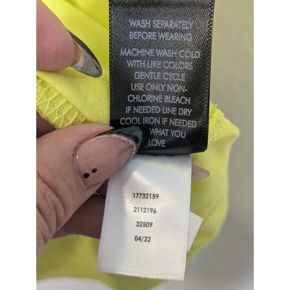 Torrid Classic Fit Yellow Everyday Tank Top Basics Layering Piece Womens Size 3X - Picture 8 of 9